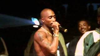 2Pac  I Aint Mad at Cha LIVE Rare [upl. by Oicul]