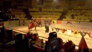 Medieval Times Baltimore  Red amp Yellow Knight vs Red Knight [upl. by Meghan]