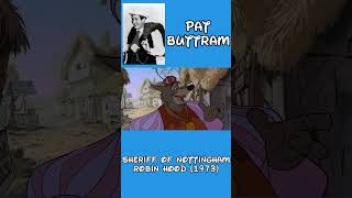 Reused Voice Actors in Old Disney Movies Pat Buttram [upl. by Benetta31]