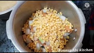 Onam Sadhya Special Kuttu Carry Recipe in tamil PONNUS ABI KITCHEN [upl. by Mattheus4]