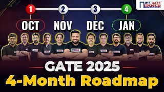 4 months GATE 2025 Preparation Strategy  How to crack GATE 2025 in 4 months  IMS GATE Academy [upl. by Boyden]