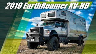 2019 EarthRoamer XVHD Ford F750  Ultra Luxury Off Road Motorhome [upl. by Eidas]