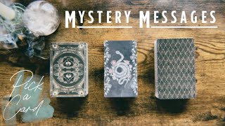 Mystery Messages  What You Are Meant To Hear Right Now  Pick a Card  Pick a Deck  Tarot [upl. by Uke]