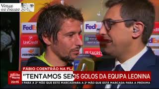 Fábio Coentrão fica perplexo com as intervenções de Nuno Luz [upl. by Dreeda]