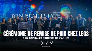 DRN remporte le prix de top sales brokers de lannée avec Leos  DRN  Dubairealestatenet [upl. by Hanover]