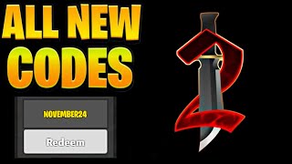 NEW ALL WORKING CODES FOR MURDER MYSTERY 2 IN NOVEMBER 2024 ROBLOX MM2 CODES 2024 [upl. by Edialeda]