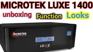 microtek luxe 1400 inverter review  microtek luxe 1400 display [upl. by Siravart]