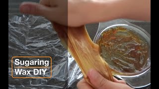 Sugaring Wax DIY  Zuckerpaste [upl. by Dhu]