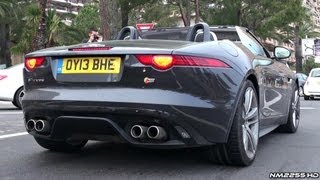 Jaguar FType V8 S LOUD Accelerations Sound [upl. by Irb]