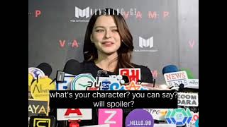 Beckys Interview  Vamps Presscon pilot Trailer  Vampire Becky  beckyarmstrong becky vampire [upl. by Tarra]