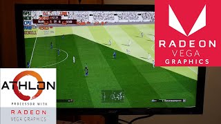 Radeon VEGA 3 PES 2021  AMD Athlon 3000G16GB RAMSSD 240GB [upl. by Pegma]