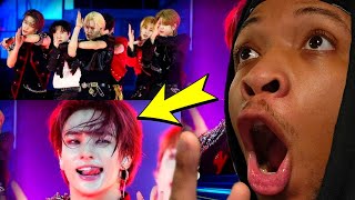 STRAY KIDS First LIVE Proformance REACTION [upl. by Ereveniug]