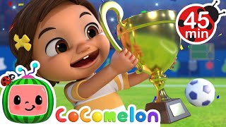 Soccer Song Football Song⚽ Playground Games for Kids  MORE CoComelon Nursery Rhymes amp Kids Songs [upl. by Nydia]