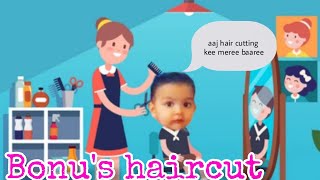 It’s Divisha’s turn now for a haircut  HINDI  Lianna and Divisha Official [upl. by Atwater721]