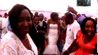 Watch Teju Babyface Church Wedding Reception [upl. by Renzo659]