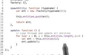 Update all the entities  HTML5 Game Development [upl. by Dorsy]