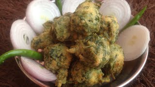 Methi Pakodas l Methi Na Gota l Methi Na Bhajiya l Fenugreek leaves Pakoras l Methi Bajji [upl. by Sven]