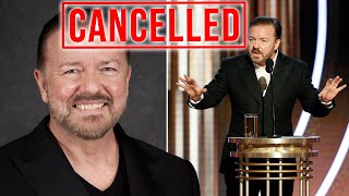 Ricky Gervais Getting Cancelled For This Joke [upl. by Lachish312]