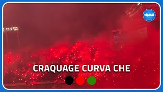 CRAQUAGE CURVA CHE 🔥 الجيشالملكي الرجاءالرياضي [upl. by Virgie]