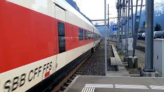 SBB Giruno arriving in Altdorf [upl. by Atener]