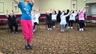 Zumba Gold Chair Choreo [upl. by Abeu]