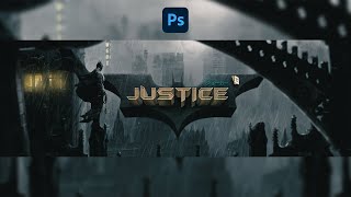 3 Speedart  Batman Twitter Header [upl. by Rebmat]