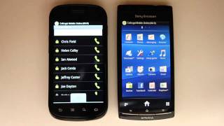 Live Test of an Encrypted Call on Android phone using Cellcrypt Mobile [upl. by Isnam]