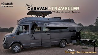 Rent our NEW Caravan on Force Traveller with features youve not seen before  Motorhome Adventures [upl. by Nnaillij]