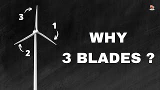 Why do most Wind Turbines have 3 blades [upl. by Chapen647]