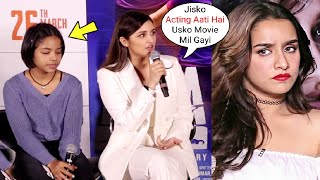 Parineeti Chopras Sh0ckingly Reaction When Asked About Replacing Shraddha Kapoor In Saina Movie [upl. by Dorcus]