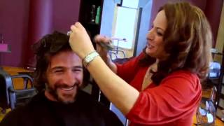 Mens Makeover by Jeannette at De Cielo Hair Salon Burbank [upl. by Phares]