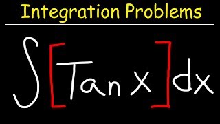 Integral of tanx [upl. by Aielam]