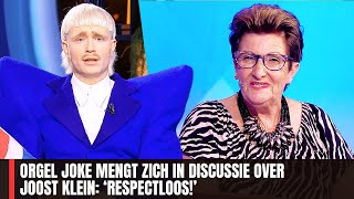 ORGEL JOKE MENGT ZICH IN DISCUSSIE OVER JOOST KLEIN ‘RESPECTLOOS’ [upl. by Rowney203]