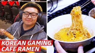 The Food at Korean Gaming Cafes Is Next Level — KTown [upl. by Montagu534]