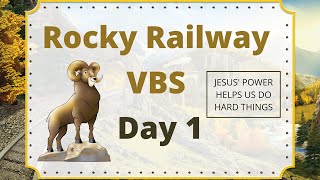 Rocky Railway VBS Day 1 [upl. by Airahcaz]