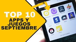 TOP 10 Mejores aplicaciones y juegos de septiembre 2017 para Android [upl. by Suiradel392]