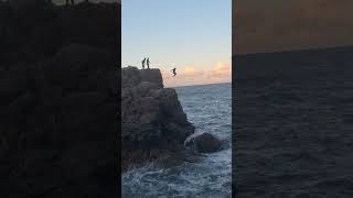 Cliff jumping Howth [upl. by Einra]