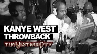 Kanye West freestyle 2004 never seen before Westwood Throwback with Dame Dash amp Biggs [upl. by Lebatsirc]