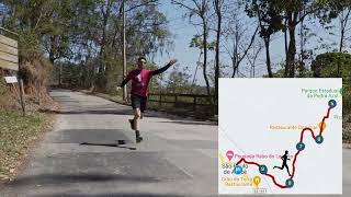 Percurso 05k e 10K Maratona Pedra Azul 2024 [upl. by Weinert]