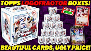 2024 TOPPS CHROME LOGOFRACTOR BASEBALL BOXES⚾️ BEAUTIFUL CARDS UGLY PRICE🔥 [upl. by Esihcoc]