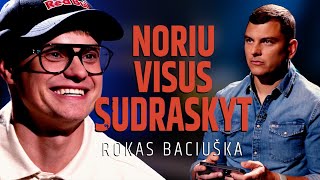 Nepatogūs klausimai su Rolandu Mackevičiumi Svečiuose – Rokas Baciuška [upl. by Thain]