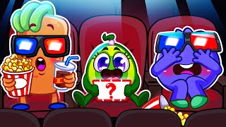 Babys First Time at the Theater 🍿Good Manners  Cartoons for Kids  Pit amp Penny Stories New Episode [upl. by Atekram]