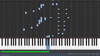 Disney Phineas and Ferb piano cover  Love Handle  synthesia tutorial  Krishmish [upl. by Nueovas]