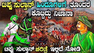 ಟಿಪ್ಪು ಸುಲ್ತಾನ್ ಅಸಲಿ ಕತೆ  the story of tippu Sultan explained in kannada story fellow [upl. by Stulin]