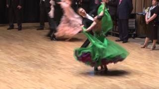 Коновальцев Сергей  Коновальцева Ольга Viennese Waltz [upl. by Yelkcub388]