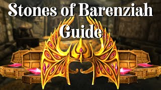 Where to Find ALL 24 Stones of Barenziah  The Elder Scrolls V Skyrim [upl. by Onyx452]