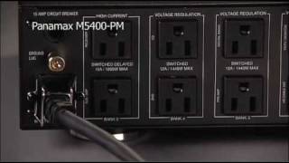 Panamax M5400 PM 11 Outlet Home Theater Power Conditioner [upl. by Ranit]