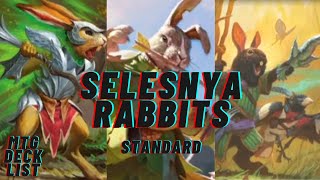 Going Wide with Rabbits Duskmourn Standard Selesnya Rabbits MTG Arena [upl. by Neelrac]