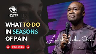 What To Do In Seasons of Pain  Apostle Joshua Selman Nimmak  Levites WATCH TV [upl. by Ykcin]