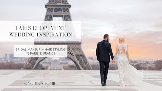 Paris Elopement Wedding Inspiration  Boudoir Photoshoot  Kiss Me in Paris  Onorina Jomir shorts [upl. by Eyeleen332]